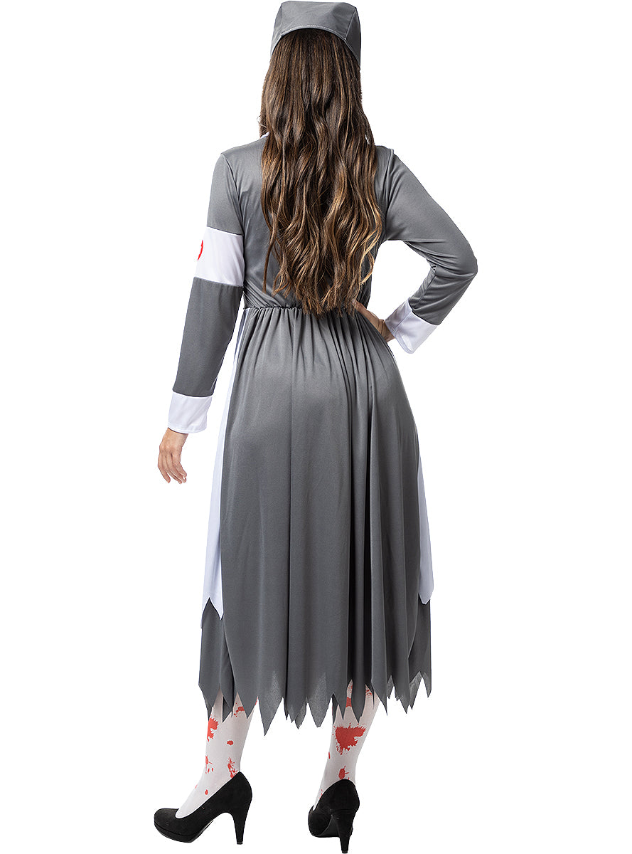 Déguisement infirmière zombie femme