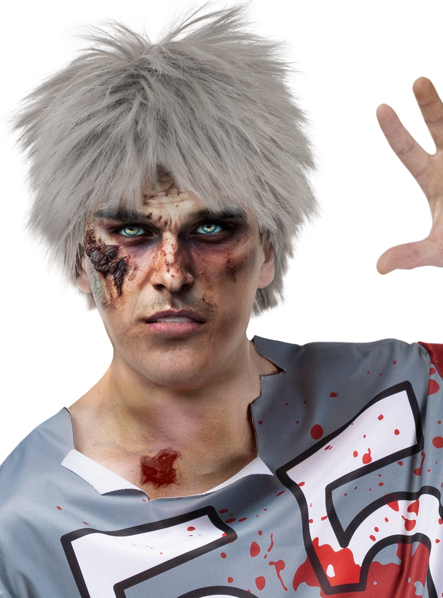Perruque zombie homme