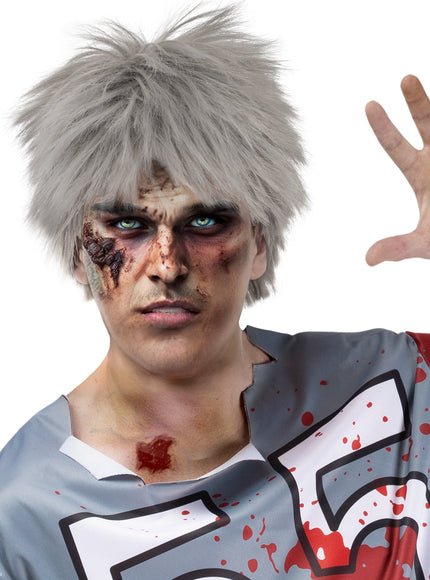 Perruque zombie homme