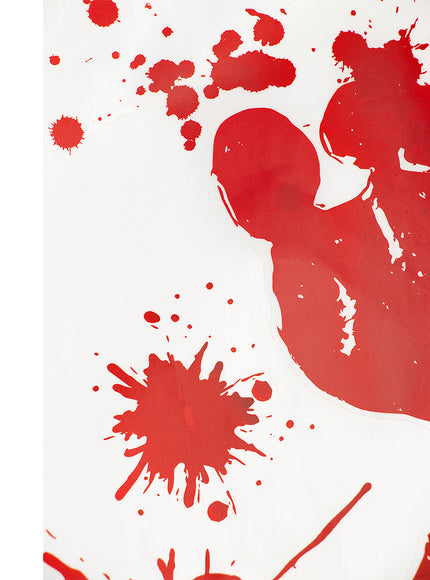 Autocollants décoratifs sang Halloween