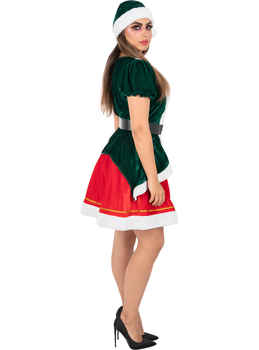 Déguisement lutin de noël sexy femme