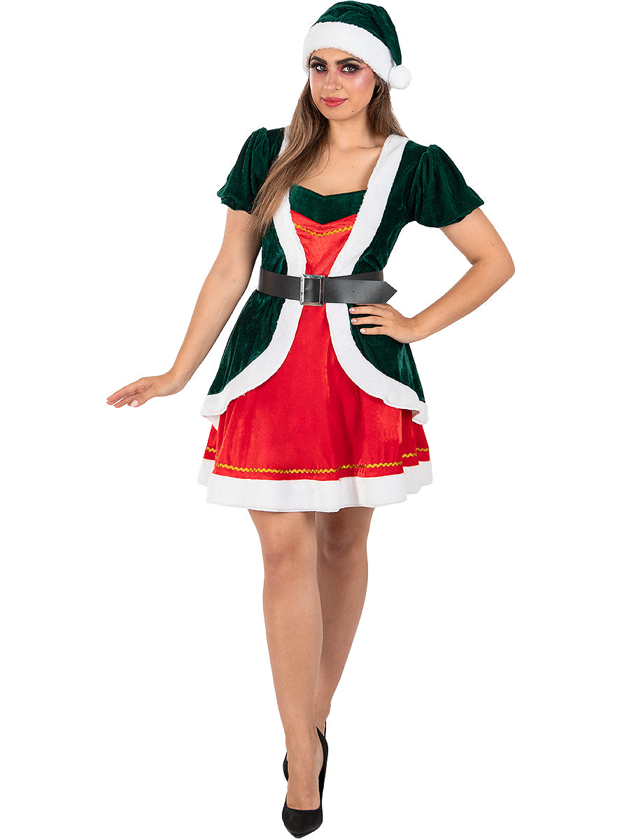 Déguisement lutin de noël sexy femme