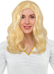 Perruque blondes ondulées
