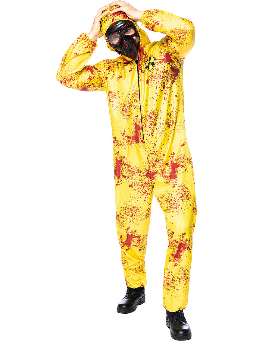 Déguisement zombie nucléaire homme grande taille