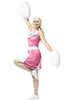 Déguisement pompon girl rose femme