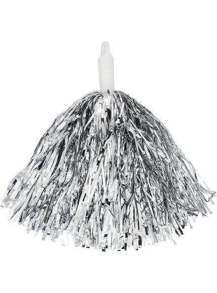 Pompons argentés