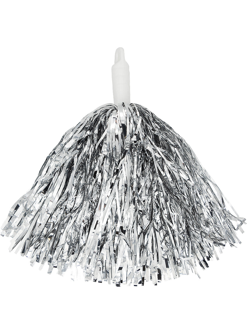 Pompons argentés