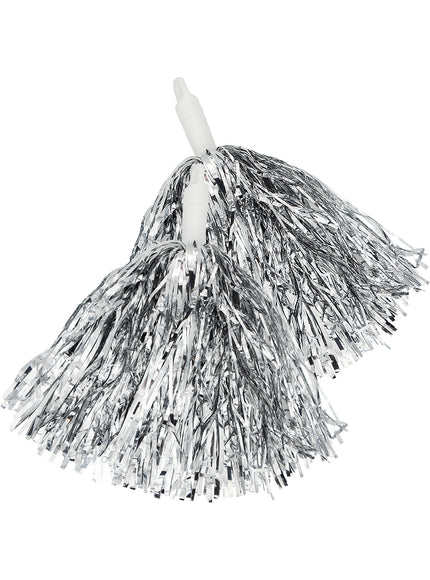 Pompons argentés