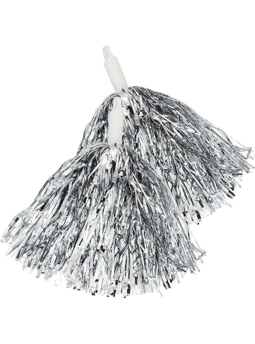 Pompons argentés