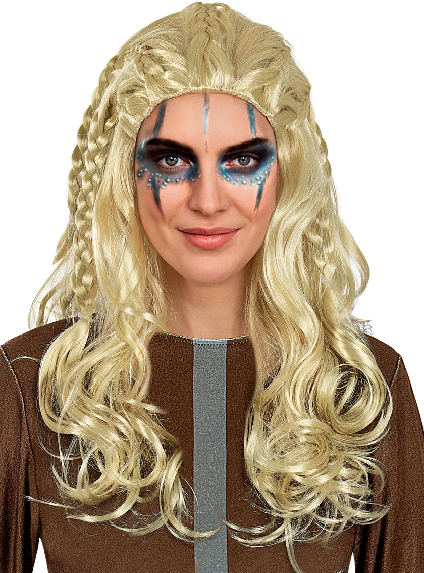 Perruque viking femme