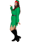 Déguisement lutin de noël femme grande taille