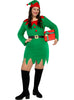Déguisement lutin de noël femme grande taille