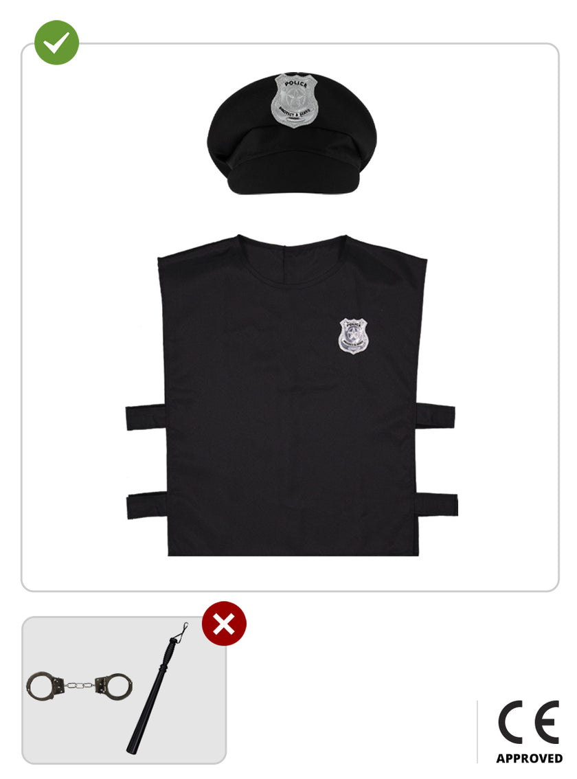 Kit déguisement policier enfant