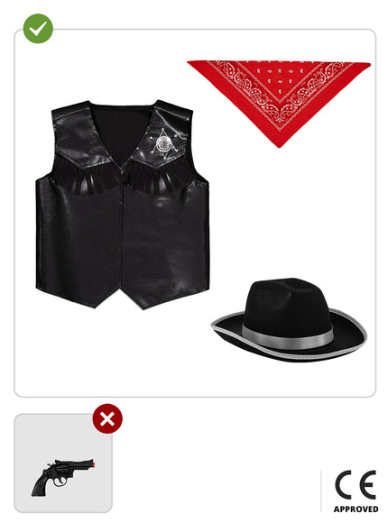 Kit déguisement cowboy enfant