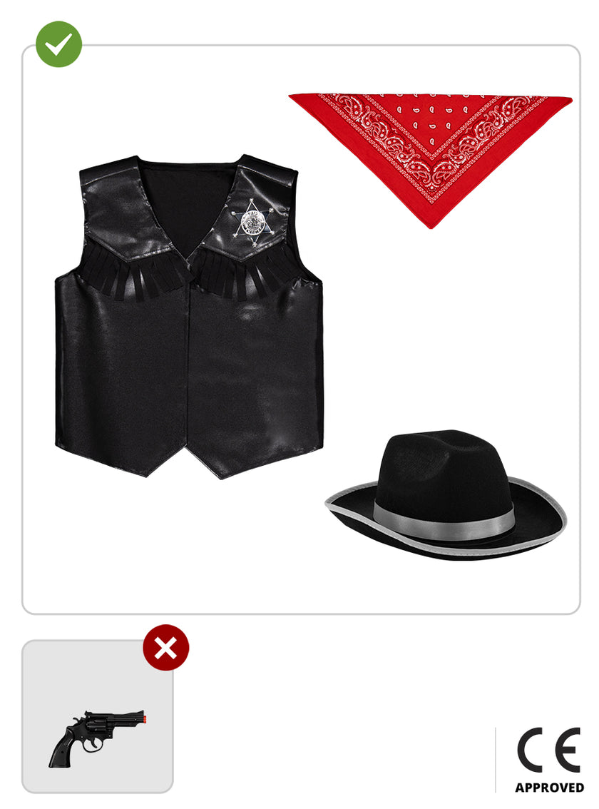 Kit déguisement cowboy enfant