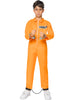 Déguisement prisonnier orange garçon