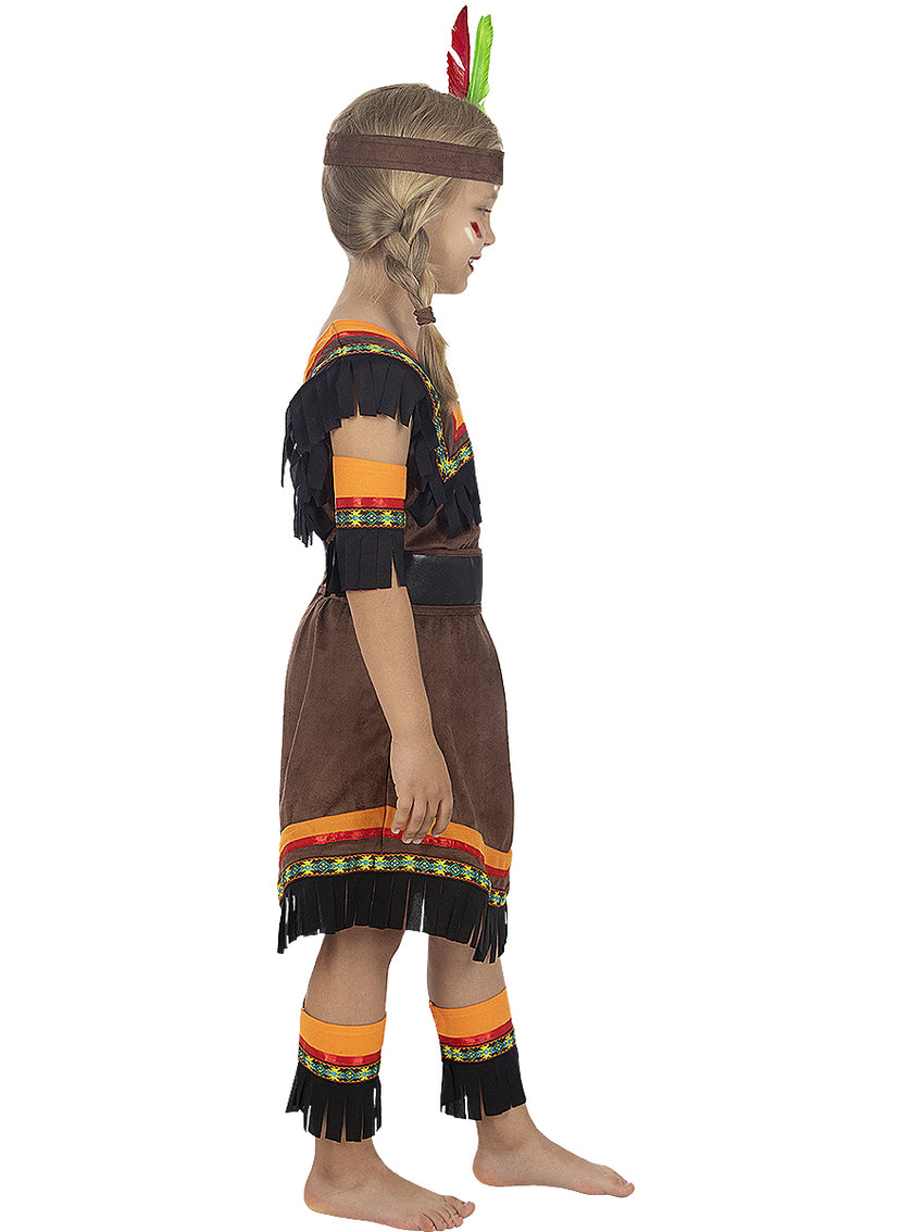 Déguisement Indienne Deluxe fille