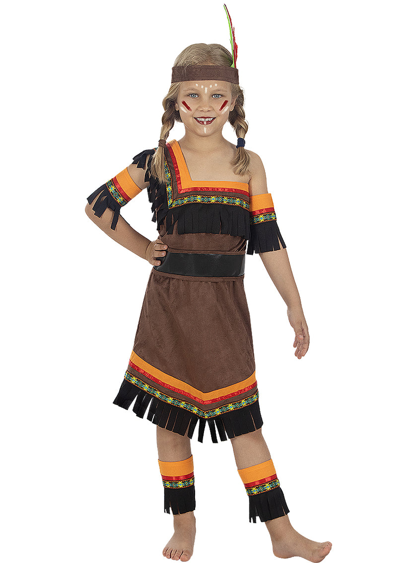 Déguisement Indienne Deluxe fille