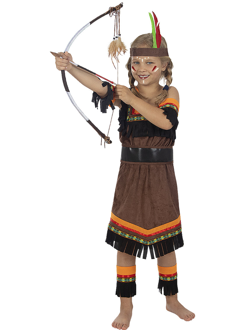 Déguisement Indienne Deluxe fille
