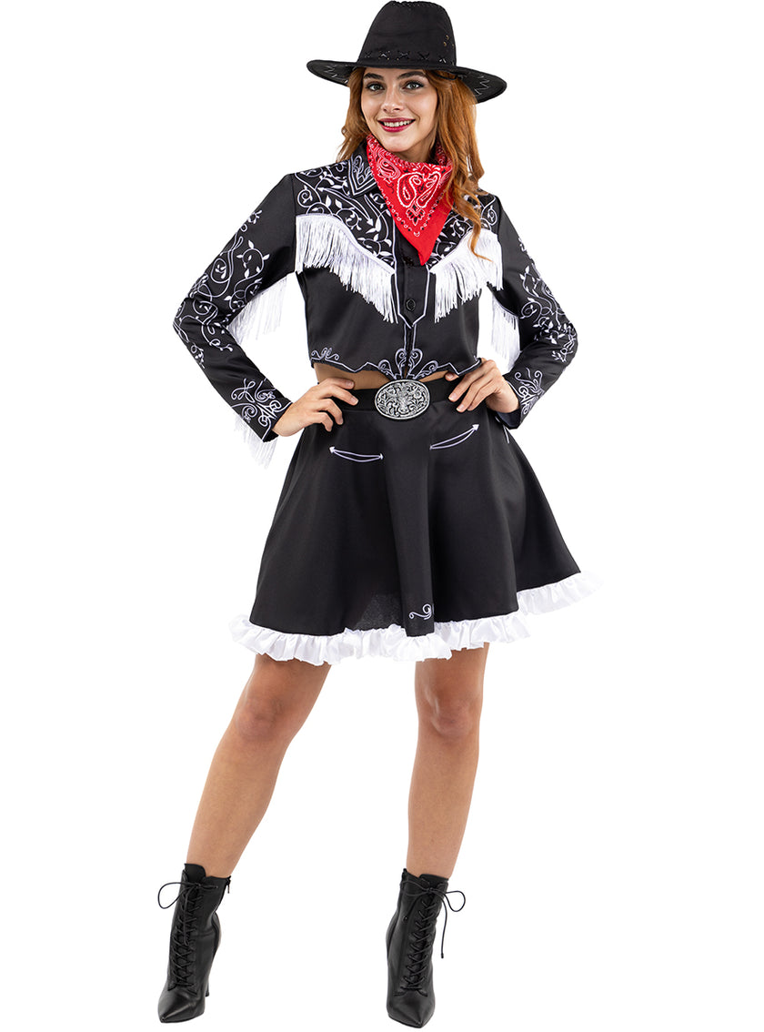 Déguisement cowgirl tireuse femme