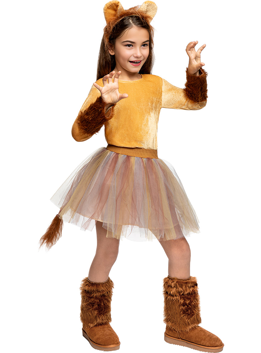 Déguisement lionne fille
