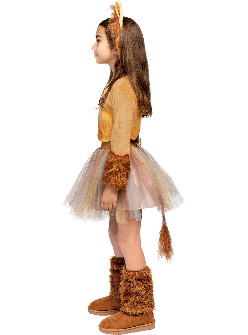 Déguisement lionne fille