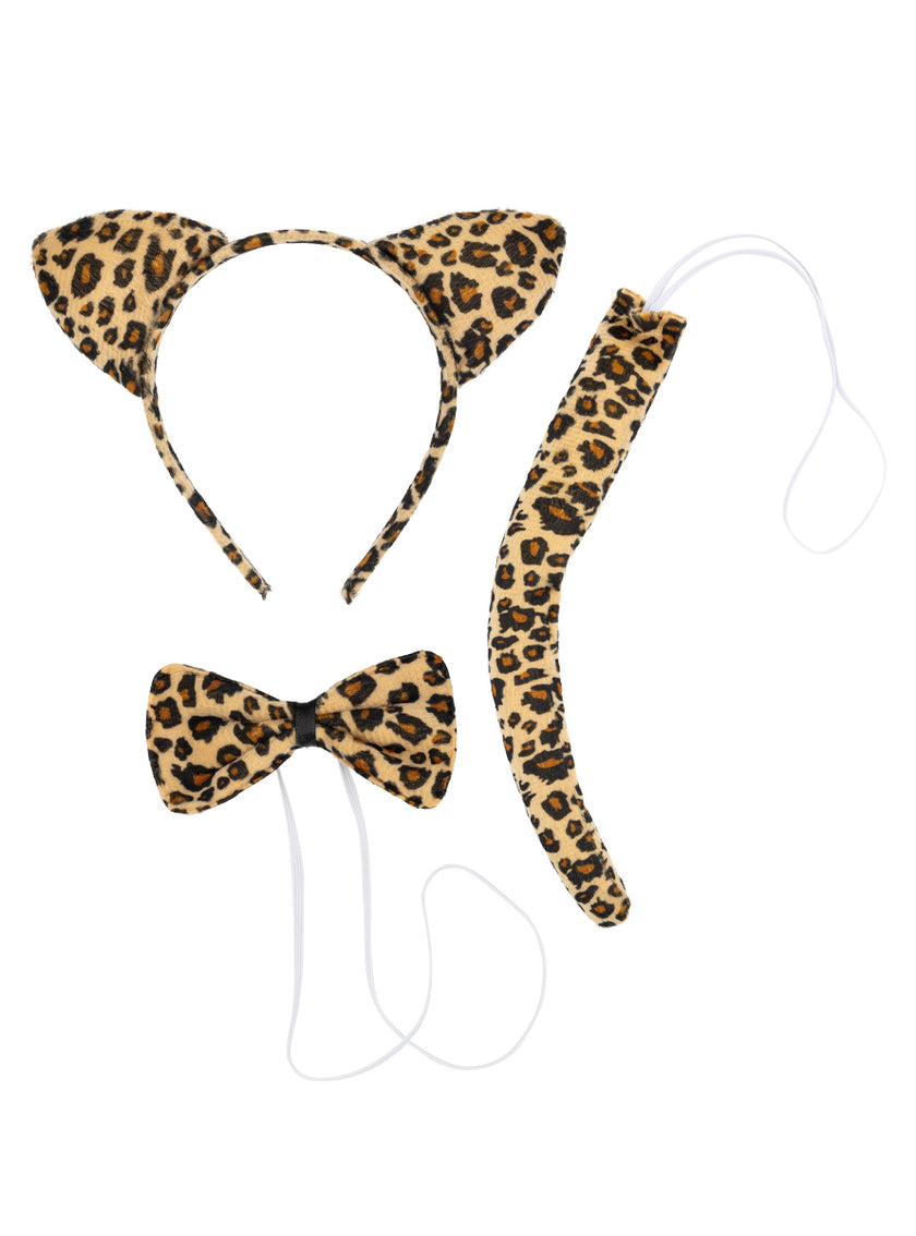 Set accessoires léopard