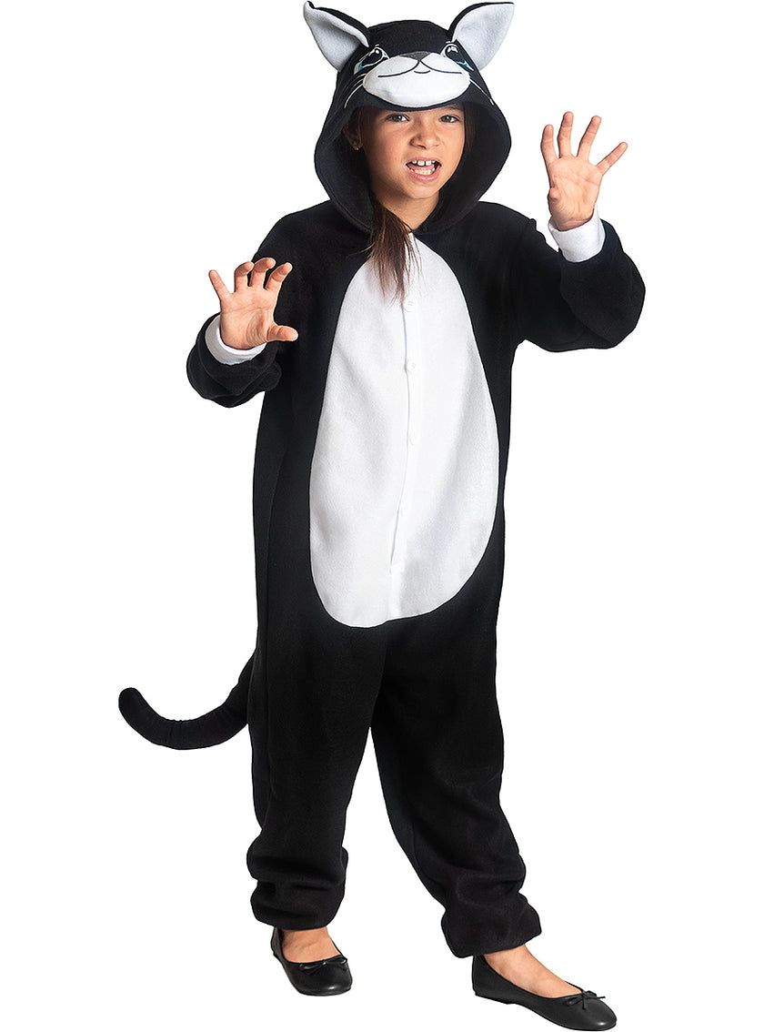 Déguisement chat onesie enfant