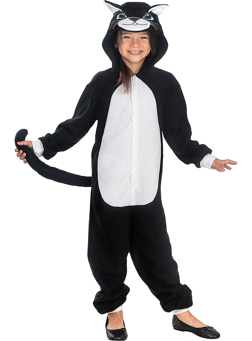 Déguisement chat onesie enfant