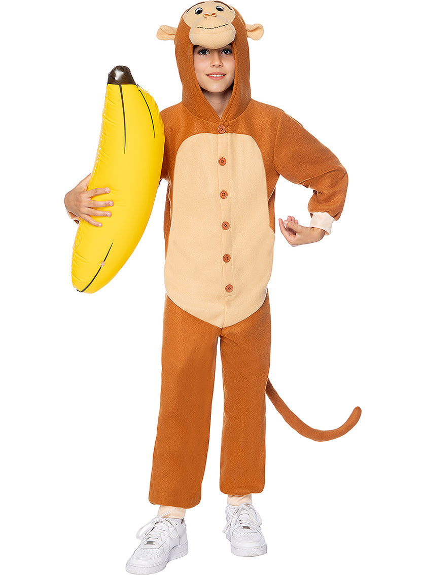 Déguisement singe onesie enfant
