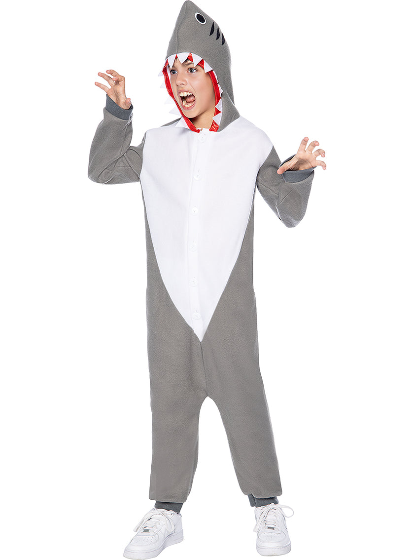 Déguisement requin onesie enfant