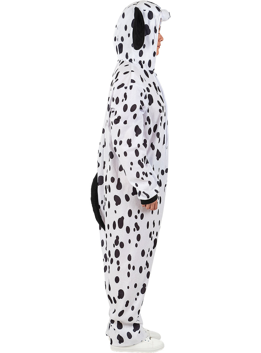 Déguisement chien dalmatien onesie adulte