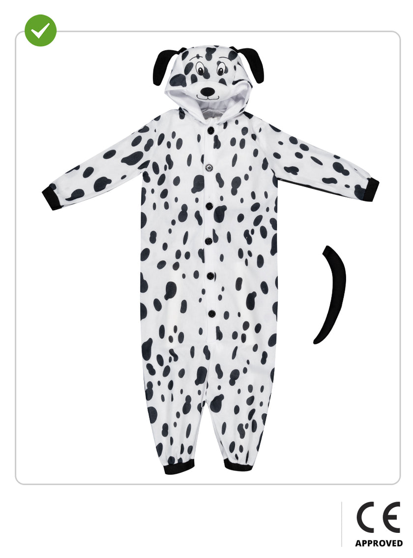 Déguisement chien dalmatien onesie enfant