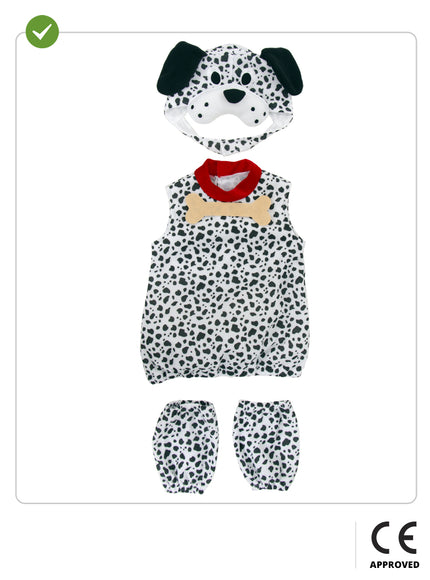 Déguisement de chien dalmatien bébé
