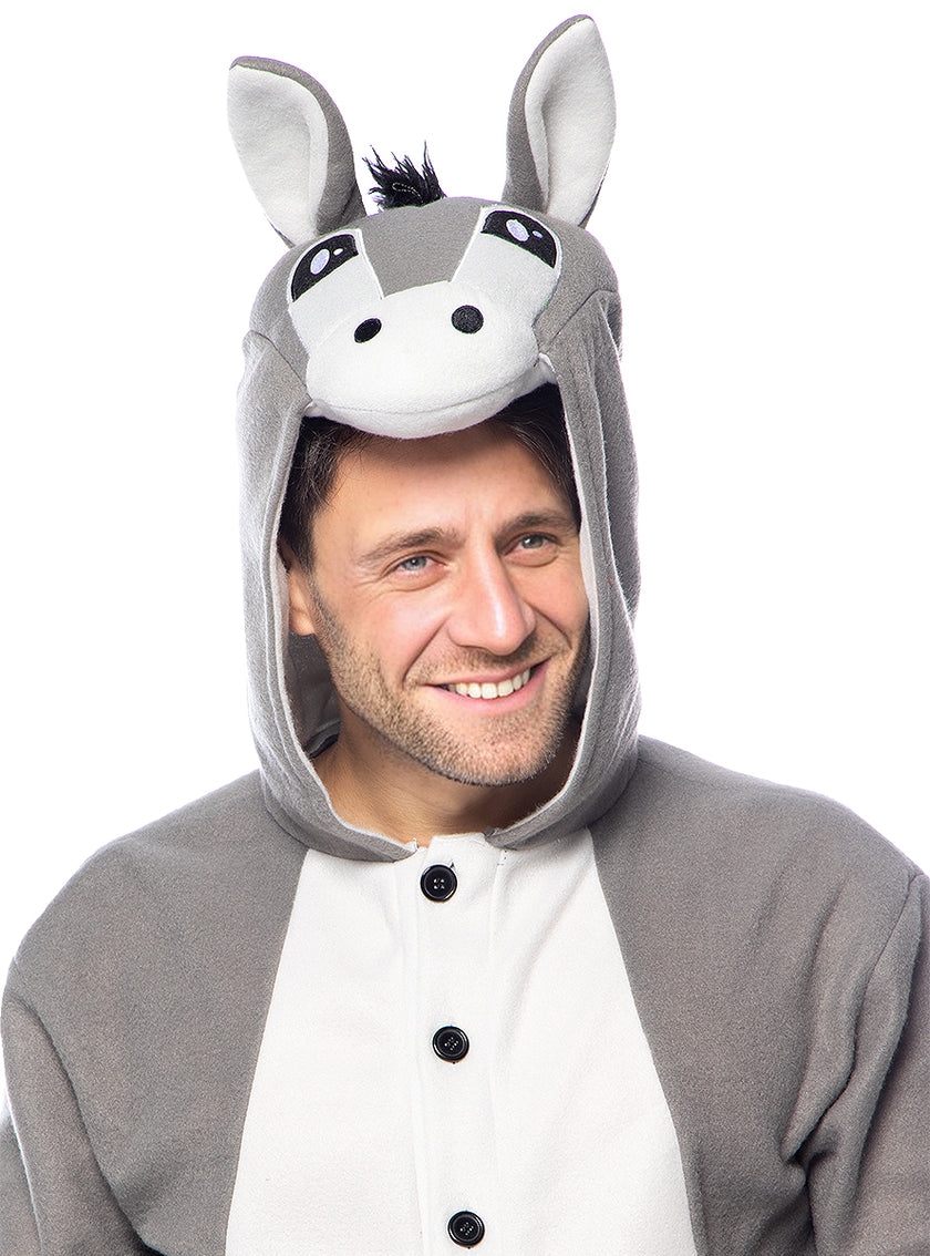 Déguisement âne onesie adulte