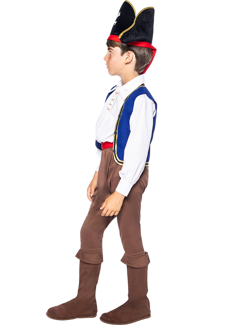 Déguisement pirate coloré garçon