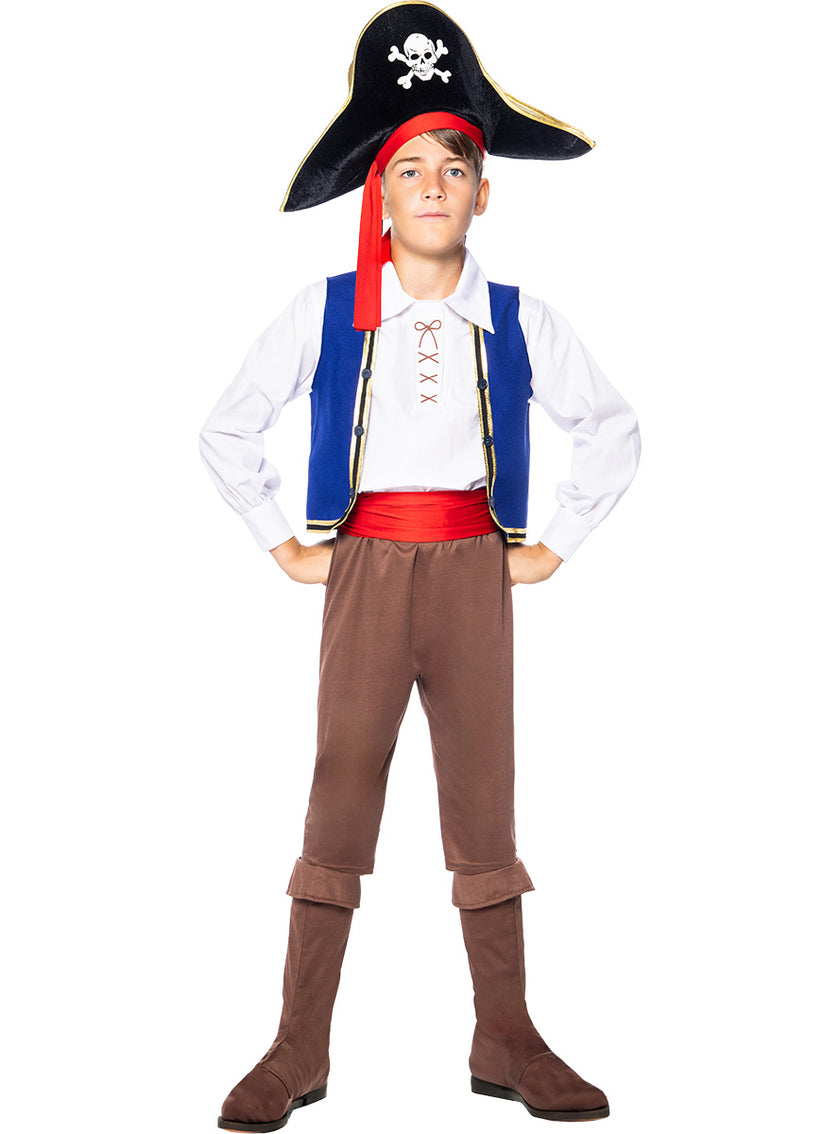 Déguisement pirate coloré garçon