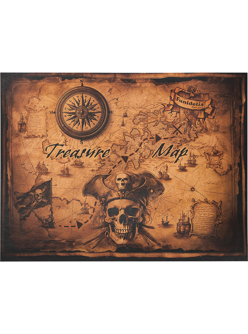 Carte aux trésors pirate