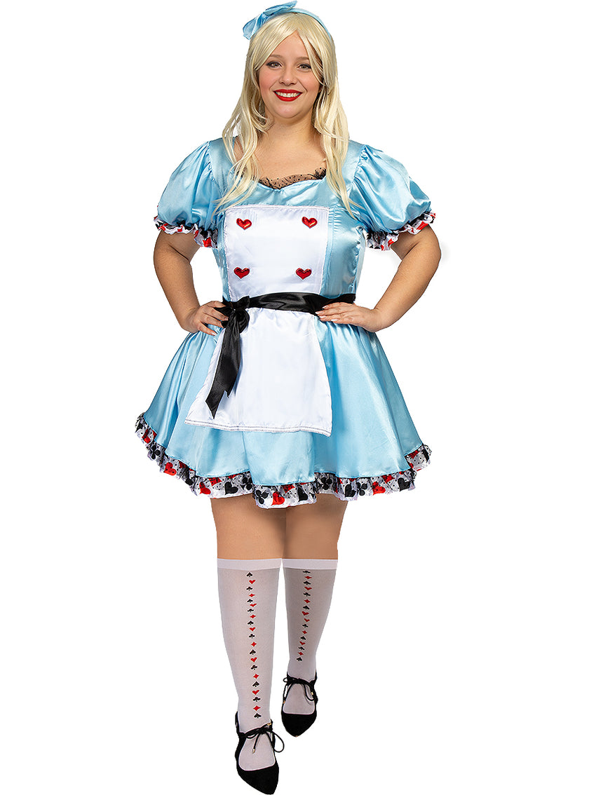 Déguisement Alice Deluxe femme grande taille