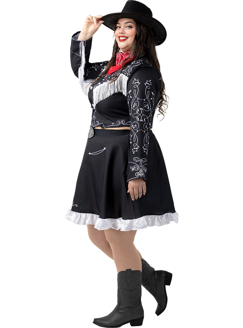 Déguisement cowgirl tireuse femme grande taille