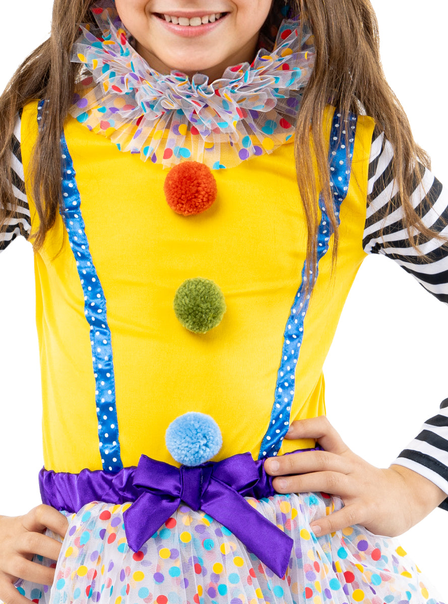 Déguisement clown Deluxe fille