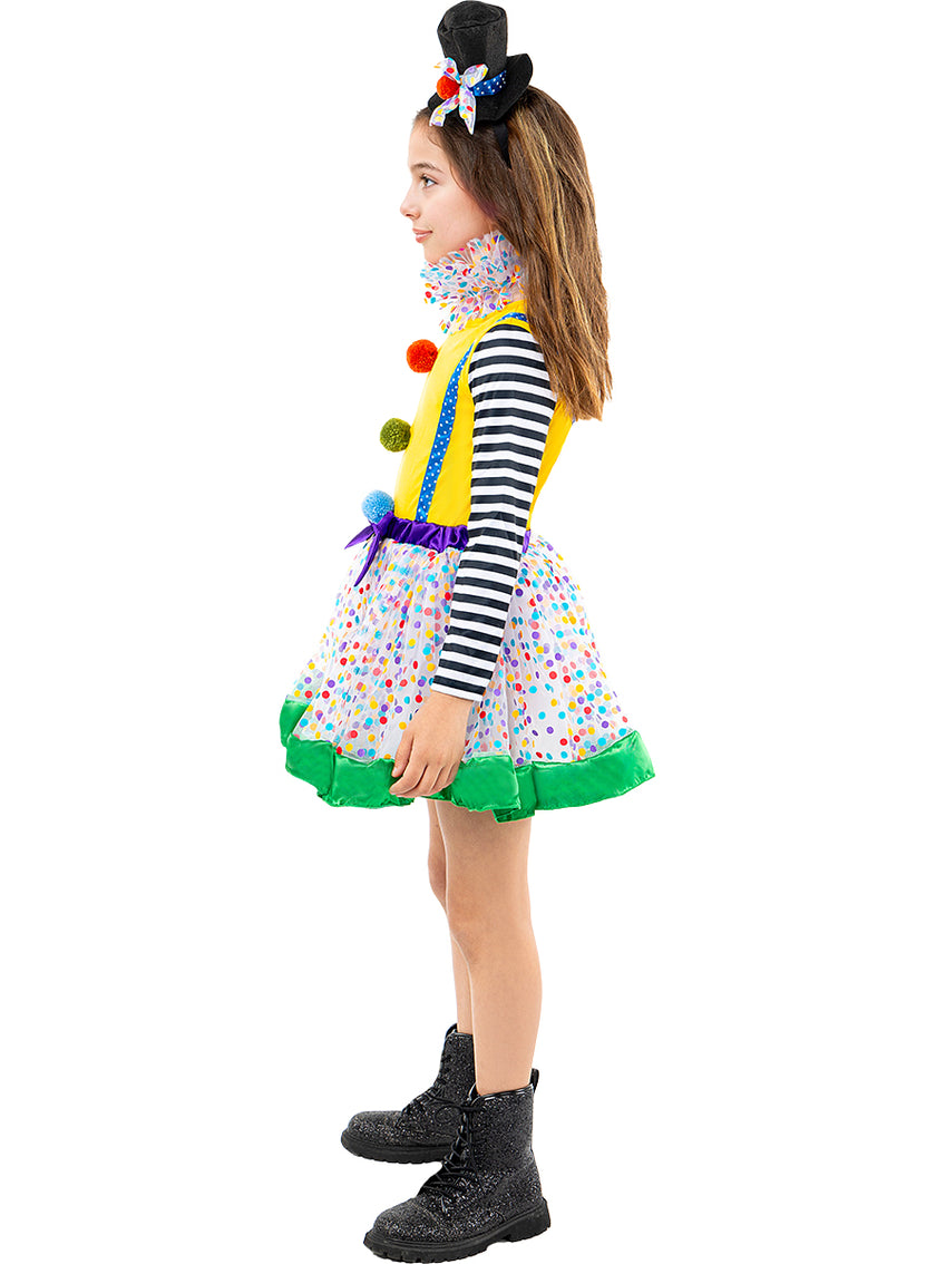 Déguisement clown Deluxe fille