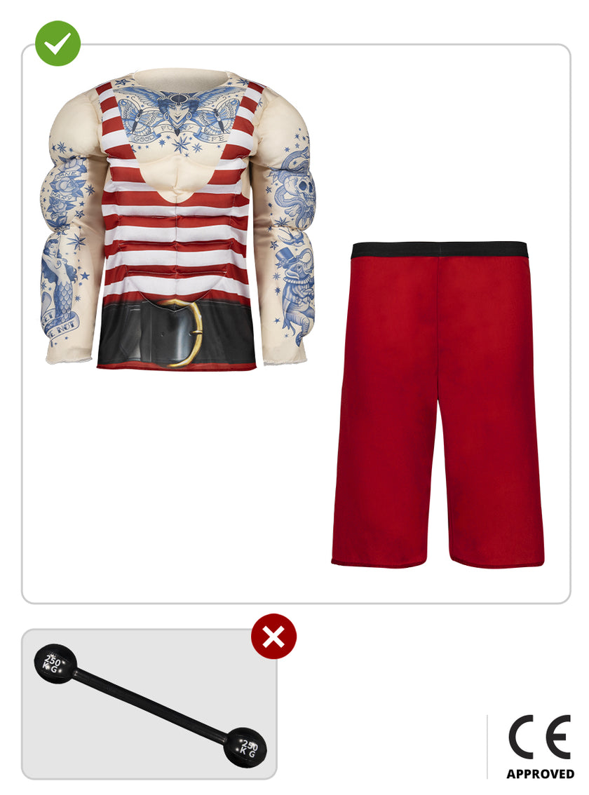 Déguisement homme fort garçon