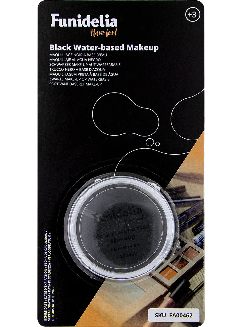 Maquillage à l'eau noir