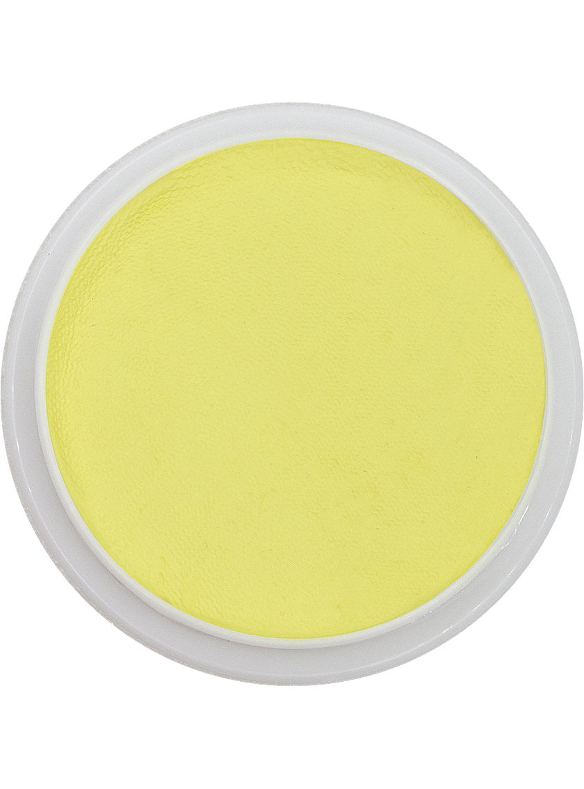 Maquillage à l'eau jaune