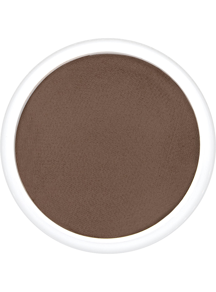 Maquillage à l'eau marron