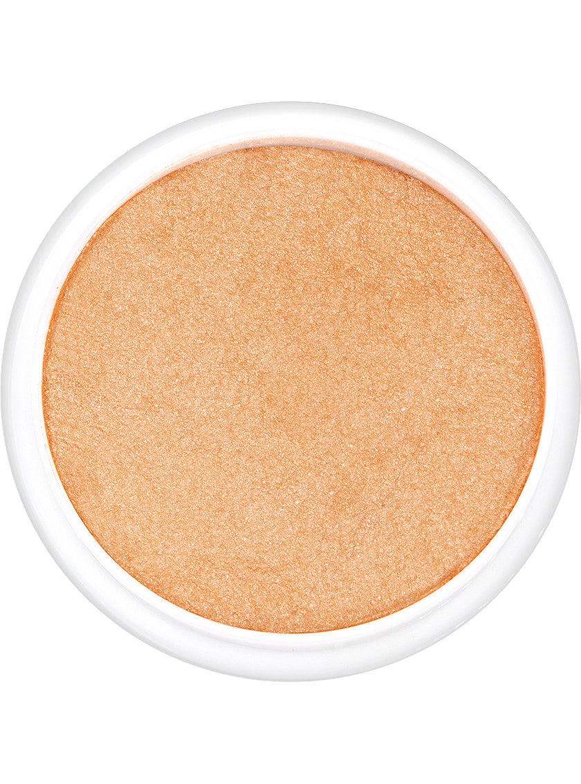 Maquillage à l'eau doré