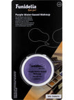 Maquillage à l'eau violet
