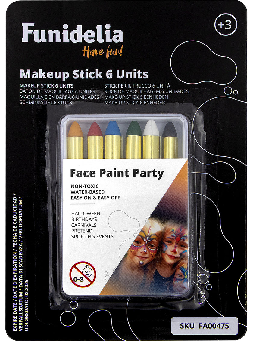 6 crayons à maquillage