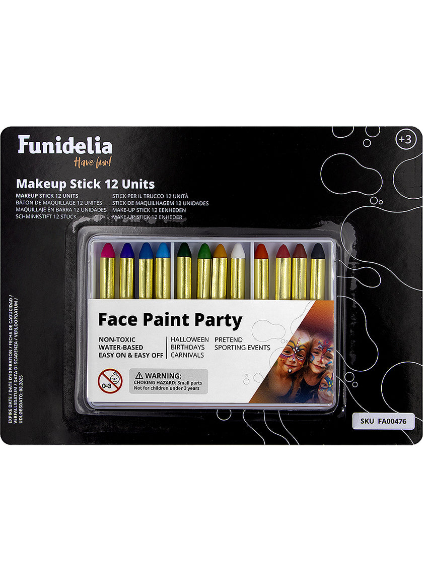 12 crayons à maquillage